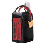 LinkMejor Power 22.2V 1550mAh 150C 6S LiPo Battery XT60 Plug for RC Drone