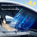 Golden Car Windshield Sunshade Sun Protection Heat Insulation Light Blocking UV Protection Car Window Umbrella
