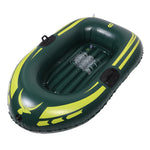 WaveRite 120*70 Thickened Single Inflatable Boat PVC Inflatable Swimming Pool Float ldeal for Water Pool Beach, and Party Use Pool Accessory