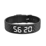 W5VP Smart Fitness Bracelet IP65 Waterproof Sleep Monitor Step Counter LED Display 45 Days Standby Activity Tracker Smart Watch for Men Women