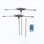 LinkMejor 900/2400 900MHz/2.4GHz Dual Band Gemini RX ExpressLRS Receiver for FPV Racer Drone