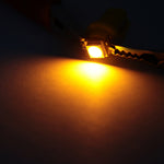 10 Pack LED Car Indicator Lights T5 B8.5d Width Light 5050SMD 1 LED Instrument Light Instrument Panel Light Bulbs