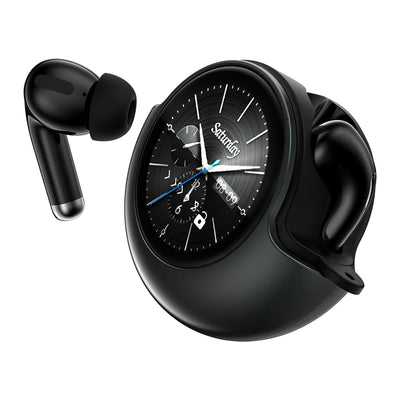 BX-T7 TWS bluetooth 5.4 Earphone Smart Touch Screen Earphone 13mm Large Moving Coil Call Noise Cancelling 30H Battery Life IPX5 Waterproof Touch Control In-ear Sports Headphones