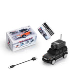 LinkMejor 6406 6406-C 1/64 2.4G FPV RC Car SUV Wifi Camera Photos Videos VR App Control Built In Gyro Drift Desktop Micro 3 Speed On-Road Mini Full Proportional Vehicles Models Toys