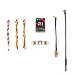 PandaRC R1 5.8GHz 8CH FPV VTX 25-200mW Adjustable OSD Control Power Detection 6-36V MMCX for FPV Racing Drones