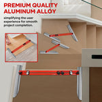 Stair Tread Template Tool Stair Treads Gauge Template Tool Stair Jig Heavy Duty Stair Tread Layout Measuring Gauge For Home