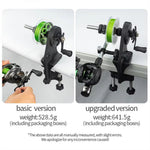 LinkMejor Fishing Reel Speed Ratio Winder Lightweight Labor-saving Antirust Spooler Line Winder Spinning Baitcasting Reel Fishing Tool