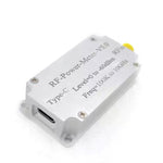 100K-10GHZ USB RF Power Meter V5 USB Communication Data Export Power Detector Amplitude Measurement Software for Ham Radio