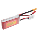LinkMejor 7.4V 550mAh 95C 2S LiPo Battery XT30 Plug for RC Drone