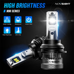 LinkMejor A500-N96 High-end Wiring Harness Model Built-in Driver 200W 40000LM Car Headlight