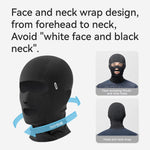 LinkMejor Ice Silk Sun Protective Full Face Gear UPF 50+ Breathable Balaclava Helmet Liner For Summer Outdoor Cycling Motorcycle