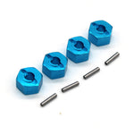LinkMejor 16207 16208 16209 16210 H16 1/16 Rc Car Metal Upgrade Parts Hexagon Connector