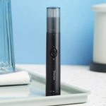 LinkMejor Electric Nose Hair Trimmer 360° Rotating Floating Blade with Washable Removable Cutter Head High Speed Low Noise