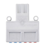 3pcs SPL-62 Two Groups of Parallel One-in and Three-out Splitter Terminal Wire Connector