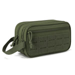 Men's Multifunctional Toiletry Bag Waterproof Compartment EDC Tool Storage Bag Skin Care Shaving Hygienic Organizer for Outdoor Travel Adventures