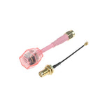LinkMejor 5.8GHz Gold-Plated Circularly Polarized Omnidirectional FPV Antenna 2.0 to 3.0dBi SMA Female for 5 Inch FPV Drone VTX Transmitter