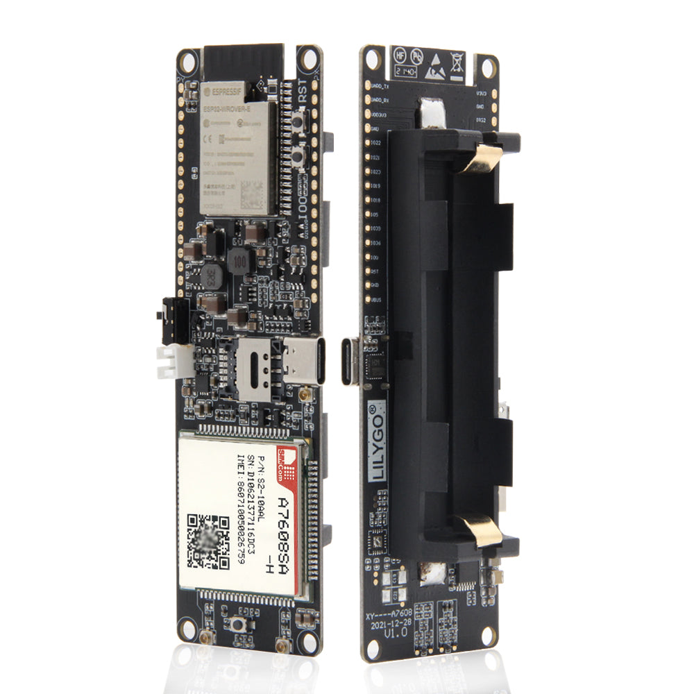 LinkMejor® T-A7608SA-H T-A7608E-H ESP32 SIM LTE Network Antenna ESP32-WROVER-E Wireless Module WiFi Bluetooth Development Board