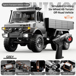 LinkMejor C8823 Unimog 1/18 6WD RC Car All-Terrain Off-Road Vehicle Transport Rescue Models