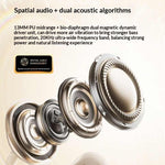 Lenovo XA390 TWS Earbuds Wireless bluetooth Earphone 13mm Dynamic Diaphragm Spatial Audio 4-Mic Smart Sound Pickup Touch Control Earclips Sports Headphones