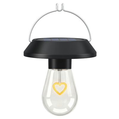 Elfeland Solar Hanging Garden Light 2800K Lamp Light Sensor IP65 Waterproof Rechargeable for Tree Patio Yard Outdoor