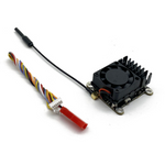 EWRF S1232T 5.8GHz 48CH 2W High Power VTX 200mW 500mW 1W 2W Power Support SmartAudio FPV Transmitter Built-in Microphone with Cool Fan for RC Drone