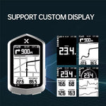 LinkMejor NAV Plus Bike Computer 2.4 Inch Wireless Cycling Speedometer GPS Navigation Map Waterproof Bluetooth ANT+ IPX7 Waterproof Cadence Speed