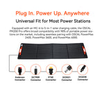 Blackview Oscal Powermax 3600 SE PM3600SE Rugged Power Station+2*PM200 Pro Solar Panel Kit Power Station 3600W 14 Versatile Outlets with 14 Outlets LiFePO4 Cells 6 * LED Light Modes Power Backup for Emergency Communication Camping House Trolling