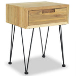 Bedside Cabinet 15.7"x11.8"x19.7" Solid Teak