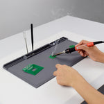 Soldering Mat with Silicone Welding High Temperature Magnetic Non-Slip Patented welding Pad
