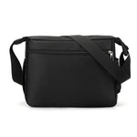 Waterproof Nylon Men Crossbody Bag Large Capacity Multiple Pockets Zipper Shoulder Bag Fashion Casual Outdoor Travel Messenger Bag