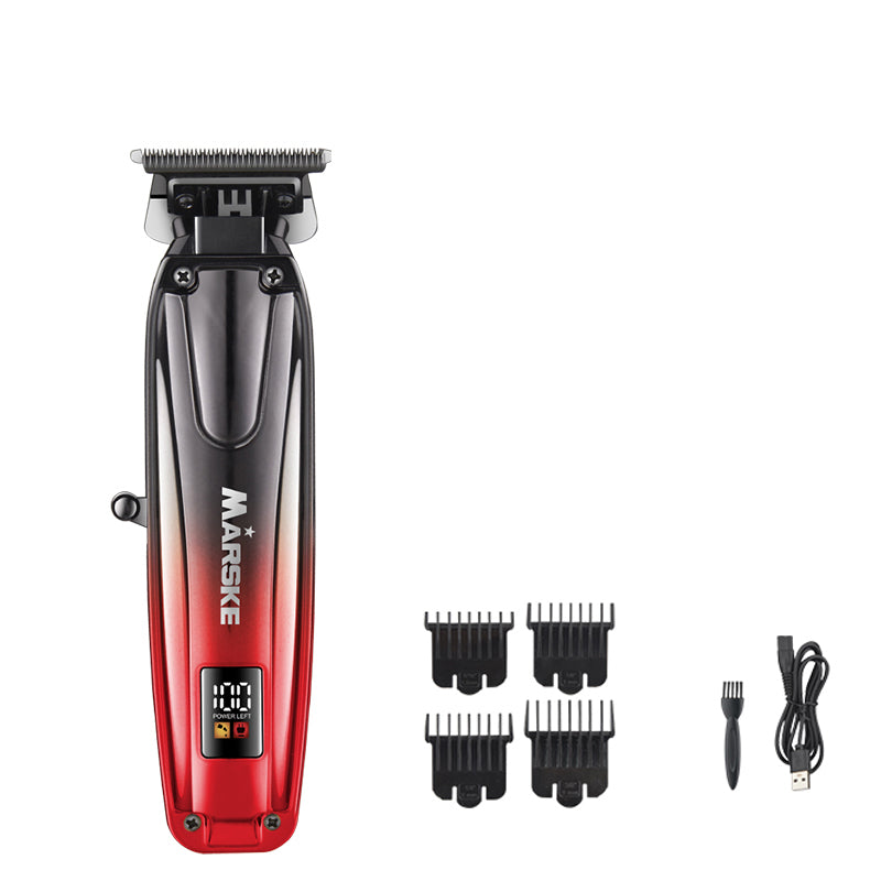 LinkMejor 5053 Professional Electric Hair Clipper With Digital Display Gradient Design Suitable For Haircutting And Bald Styling
