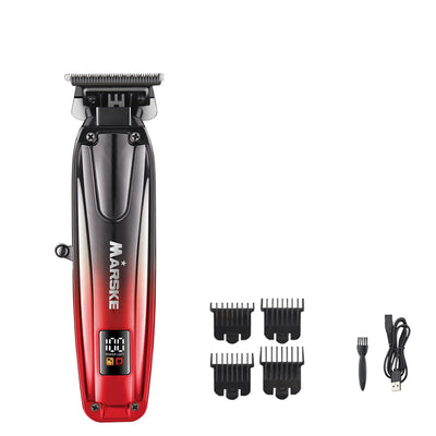 LinkMejor 5053 Professional Electric Hair Clipper With Digital Display Gradient Design Suitable For Haircutting And Bald Styling