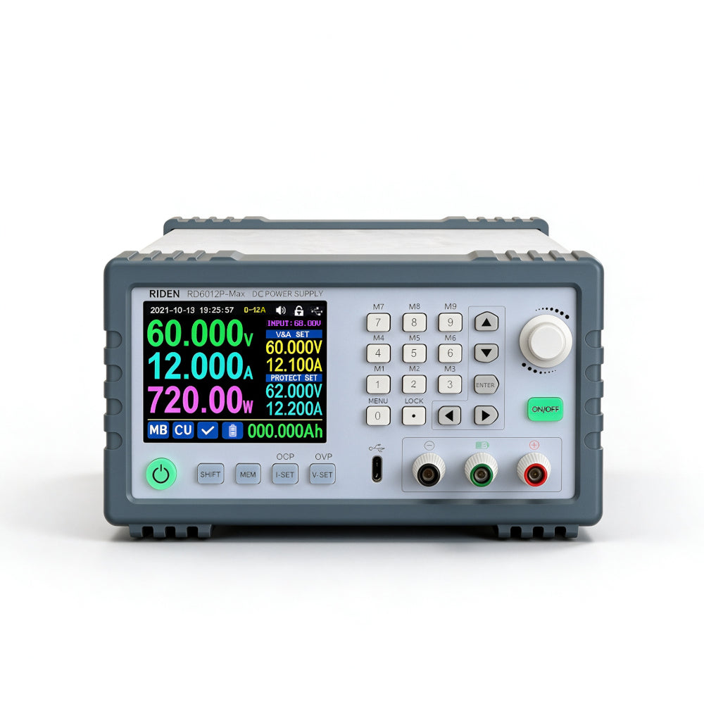 LinkMejor RD6012P-Max 720W 60V 12A Completed Set 5 Digit AC to DC Laptop Mobile Phone Repair Regulated Power Supply
