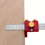 30cm Scribing Ruler with 90 Degrees Scale High Precision Measuring and Marking Gauge Woodworking Essential Tools Sturdy Great for DIY Projects