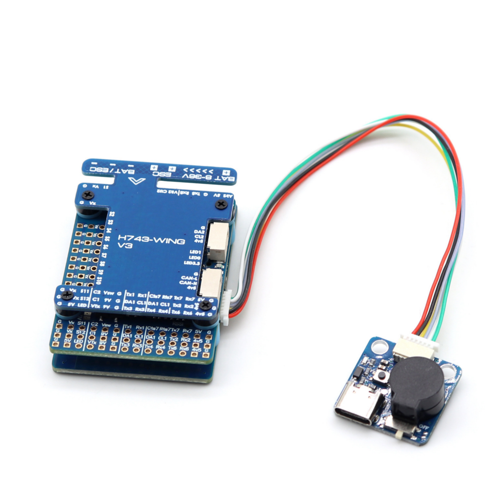 H743 WING V3 Dual Gyro Flight Controller Supports Dual Motor and Dual Cameras for FPV RC Airplane Fixed Wing