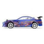 LinkMejor RH1004 1/10 2.4G 4WD Nitro RC Car 2 Speed Drift On-Road Full Proportional Metal Chassic Vehicles Models Toys