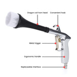 High Pressure Blower Interior Cleaner Car Cleaning Machine Interior Dryer Car Detailing Kit Interior Cleaner 360 Degree Swivel Air Blow Machine with Tapered Nozzle Detail Brush for Efficient Cleaning