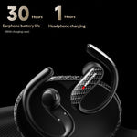 Monster MQ037 TWS Earbuds Wireless bluetooth V6.0 Earphone Bio-diaphragm Sound Unit HD Calls Low Delay IPX5 Waterproof Sports Earhooks Headphones