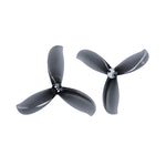 2 Pairs GEMFAN D3.5 3-blade 3.5 Inch PC Propeller 1.5mm Hole for RC FPV Racing Drones