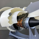 NikolaToy Trent 900 Turbofan Engine Model 65CM Large Size  Physics Experiment Science Discovery Production Invention Desktop Decorations Collection Toys