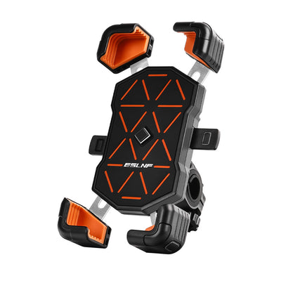 LinkMejor Universal 4.5-7.2 inch Bike Phone Holder Hold Firmly Motorcycle Handlebar Phone Navigation Frame Mount