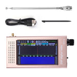 DeepSDR V6 High Performance DSP Digital Receiver 4.3 Inch IPS Touchscreen 192kHz Spectrum Display Multimode CW AM SSB FM Audio SDR Radio Receiver