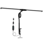 24W USB LED Desk Lamp Dimmable With 360° Rotatable Flexible Neck Ideal for Home Office & Bedroom