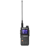 LinkMejor UV-26 10W High Power Walkie Talkie Handheld Two Way Radio Long Range Multi Band NOAA Weather Alert 999 Channels Rechargeable Battery Type-C Charging Wireless Frequency Copy Transceiver Radio
