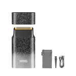 LinkMejor V-326 Electric Foil Shaver IPX6 Waterproof 600mAh Rechargeable Portable Beard Trimmer for Home Travel
