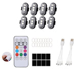 Multicolor LED Light with Remote Control for Cars, Bikes, Drones, and Outdoor Camping