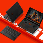 [32+1T] ONEXPLAYER G1 Foldable Mini Gaming Laptop AMD Ryzen AI 9 HX 370 Radeon 890M 8.8 Inch 144Hz 2.5K Touch Screen Handheld Game Console for PC Windows 11 Pro