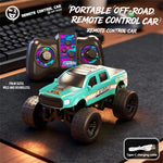 D001-D006 1/64 2.4G Alloy RC Car Shell Mini Remote Control Off-Road Vehicle Models RTR