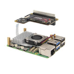 X1000 for Raspberry Pi 5 PCIe to M.2 NVMe SSD Adapter Board HAT X1000 2242 2230