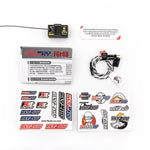 FlySky FGr4B 2.4GHz 4CH AFHDS 3 Micro Mini RC Receiver PWM/PPM/i-bus/S.BUS/i-bus2 Output for PL18 NB4 NB4 Lite NB4+ Transmitter RC Car Boat